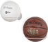 Wallniture Sporta Wall Mount Ball Storage, Metal White Rack for Basketball, Football, Soccer Balls Organization