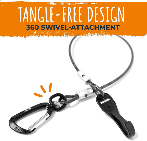 Mighty Paw Dog Seat Belt Vehicle - Chew-Proof Dog Belt with Aviation Aluminum Carabiner for Teething Puppies