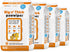 Petkin Big N' Thick Paw Wipes for Dogs, 100 Large Wipes (4 Pack) - Clean Dirty Paws After Walks with Paw Balm Protectant