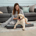 Bedsure Memory Foam Dog Bed for Extra Large Dogs, Orthopedic Waterproof with Removable Washable Cover, Grey