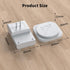 2 Pack JeaTone Dog Door Bell, Dog Bells to Go Outside, Smart Wireless Potty Training Button for Dogs, Training Dog