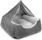 GASUR Dog Beds for Large Medium Small Dogs, Rectangle Cave Hooded Blanket Puppy Bed, Warmth and Machine Washable (20