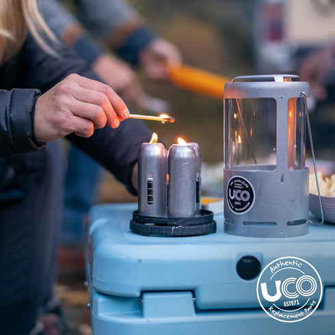 UCO 9-Hour White Candles for UCO Candle Lanterns and Emergency Preparedness