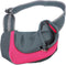 Hands Free Dog and Cat Sling Carrier, Breathable Mesh Safe Pet Papoose Bag for Small Dogs Cats, Travel Puppy Carrier