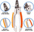 858448 WAHL Pet Nail Clipper for Cutting Dog, Cat, & Animal Claws with Razor Sharp Stainless Steel Blades & Protective