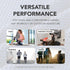 2 Pack 44x16.5 Microfiber Cooling Towels for Neck and Face - Mesh Quick Dry Gym Towels for Working Out with Waterproof