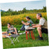 POPETPOP Multi-Functional Folding Stool Lightweight Portable Camping Chair Collapsible Outdoor Fishing Stool Durable
