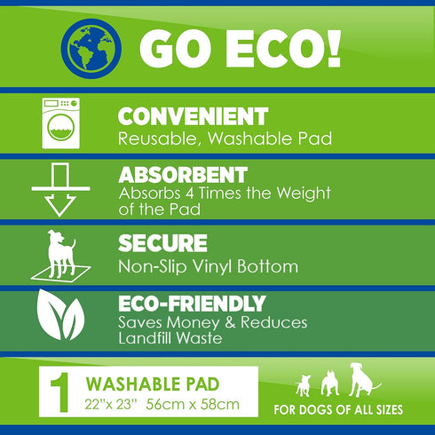 Wee-Wee Premium Patch Washable Pad for Dogs - Count of 1 (1 CT)