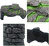 Resin Turtle Basking Platform, Turtles Rock Dock Climbing Ramp Cave Hideout Decor for Small Lizards, Frogs, Snakes,