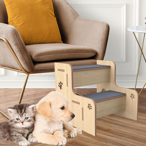 MotiveTech 2 Pet Stair for Dogs and Cats, Step for Bed Access, Layer