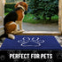 smiry Dog Door Mat for Muddy Paws, Absorbent Dirt Trapper Non-Slip Washable Mat, Quick Dry Chenille, Mud Mat for Dogs,