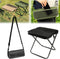 Nicerice Portable Foldable Backpack Stool,Tiny Foldable Stool which can Turned Into a Satchel,Mountaineering