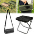 Nicerice Portable Foldable Backpack Stool,Tiny Foldable Stool which can Turned Into a Satchel,Mountaineering