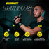 Fit Active Sports New Ventilated Weight Lifting Workout Gloves with Built-in Wrist Wraps for Men and Women - Great