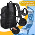 Goloni Basketball Backpack, Large Sports Bag with Ball & Shoe Compartment for Volleyball Soccer