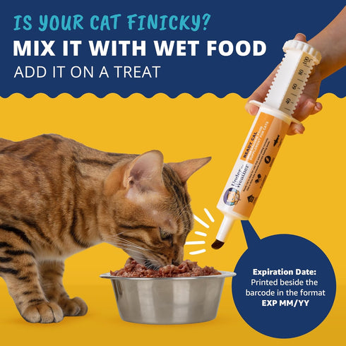100cc 10 7 100cc) Under The Weather Pet | Ready Cal for Cats | High Calorie Supplement | Cat Weight Gainer and High