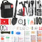 XUANLAN Survival First Aid Kit, 248PCS Survival Tools Camping Essentials Tactical Gear Emergency