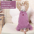 Small Dog Sweater, Fleece Puppy Jammies for Small Dog Girl Boy, 4 Leg Dog Pjs for Chihuahua Yorkie, Spring Winter Warm