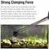 18.9 inch Heavy Duty Extra Long Tweezers for Fish Tank, Curved Stainless Steel Aquascape Tongs