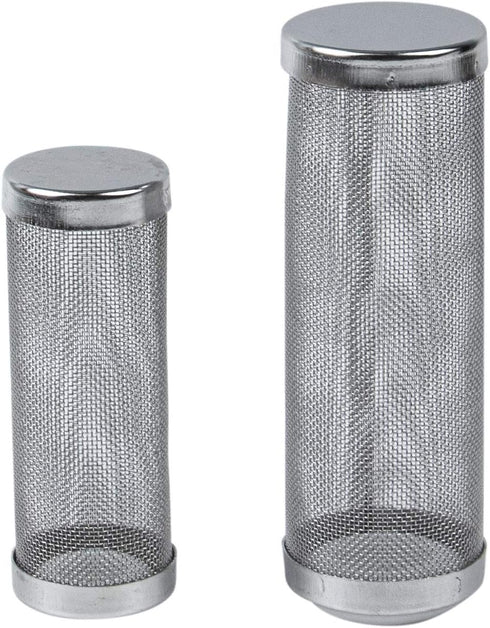 AUEAR 2 Pack Stainless Steel Mesh Inflow Aquarium Filter Guard, Intake Cover for Shrimp and Fish