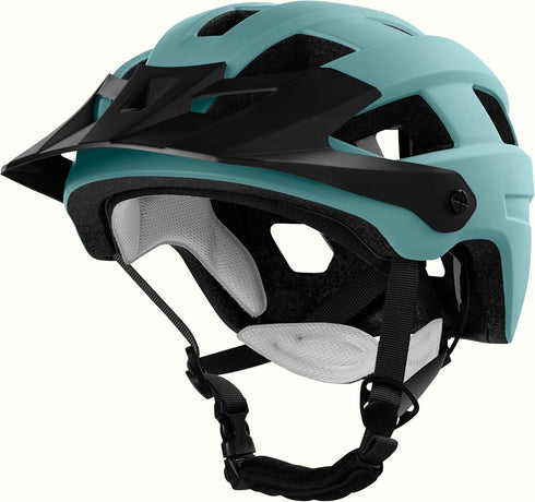 Retrospec Rowan Mountain Bike Helmet for Adults, MTB Style with Removable Visor, Lightweight and Breathable
