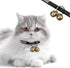 Ripeng Dog Bells for Pet Tracking, 4 Pcs Extra Loud Dog Cat Bells for Collar with Key Rings