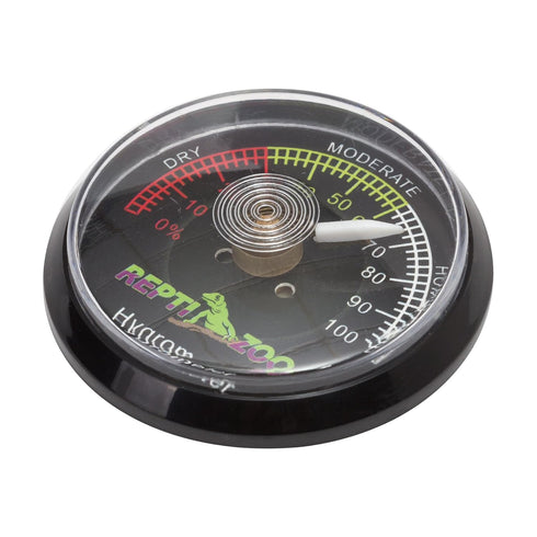 REPTI ZOO Reptile Terrarium Hygrometer, Dial Gauges for Pet Rearing Box
