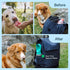 MalsiPree Leak Proof Portable Dog Water Bottle & Dispenser with Bowl, 12 oz, Blue