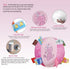 6-Inch Letalong Dog Squeaky Plush Toy with Straps, Soft Stuffed Ball with Cotton Material and Bell Built-in, Pet