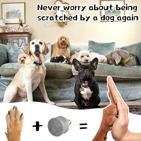 5Pcs Dog Nail Grinder Diamond Tip Replacement Heads, Replaceable Paws Grooming Accessories