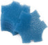 LTWHOME Blue Coarse Foam Filter for Oase SwimSkim 25 Floating Pond Skimmer (Pack of 6pcs)