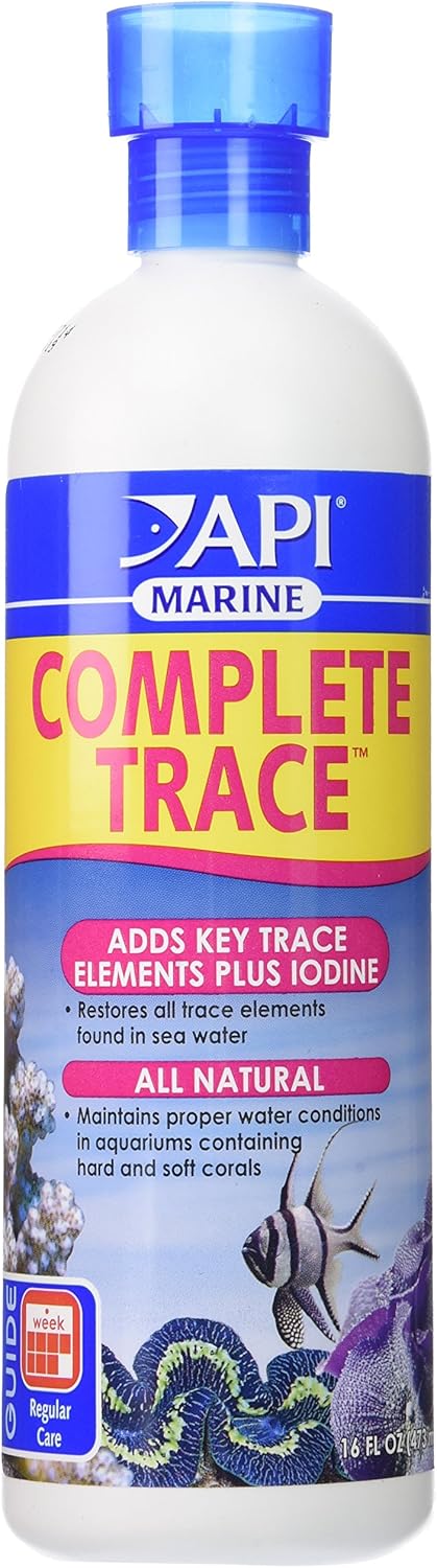 API MARINE COMPLETE TRACE Aquarium Water Conditioner - 16-Ounce Bottle