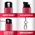 Guard Dog Security Bling it On Pepper Spray Keychain - Mini, Lightweight, Maximum Police Strength OC Spray, 16ft Range,