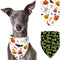 2 Pack Halloween Dog Bandana, Cat Holiday Bibs Scarf Accessories for Small Medium Large Dogs and Cats