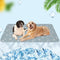 BEAUTYZOO Upgraded Dog Self Cooling Mat, Ice Silk Chill Pads for Small Medium Large Dogs, 28" x 47", Non-Slip