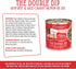 Weruva Dogs in The Kitchen, The Double Dip with Beef & Wild-Caught Salmon Wet Dog Food, 10oz Can (Pack of 12)