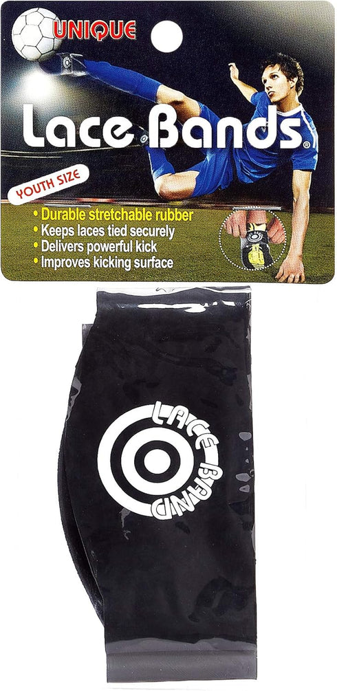 Unique Sports Youth Soccer Cleat Lace Protector, Lace Bands, Youth Size