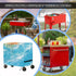 Xumfabuy 80 Cooler Cover, Sea Print Outdoor Bar Cart Cover Compatible with Most Quart Patio Cooler Cart, Ice Chest