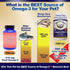 Benson's Best Omega 3 Fish Oil for Dogs - 200 Softgels, 1000 mg, 43% More Omega 3 Fatty Acids