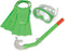 Swimline Thermotech Snorkeling Set with Fins, Goggles, Snorkel & Backpack