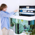 Zonon 46-93 (8-34 Aquariums(48 Stick on Thermometer Strip for Brewing Fermenting Temperature Sticker Decal Crystal