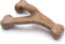 Benebone Puppy Wishbone Durable Chew Toy for Gentle Chewers, Real Bacon Flavor, Made in USA, Medium Size