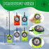 Swakuta 16 Backpacking Pcs Orienteering Compass Acrylic Hiking Compass with Rope for Navigation Map Reading Survival