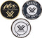 Vortex Golf Ball Marker Sets, 3-Pack