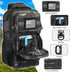 Pack Backpack Rover Sling Tactical Shoulder Sling Bag with Bottle Holder Crossbody Chest Bag, Black Camo