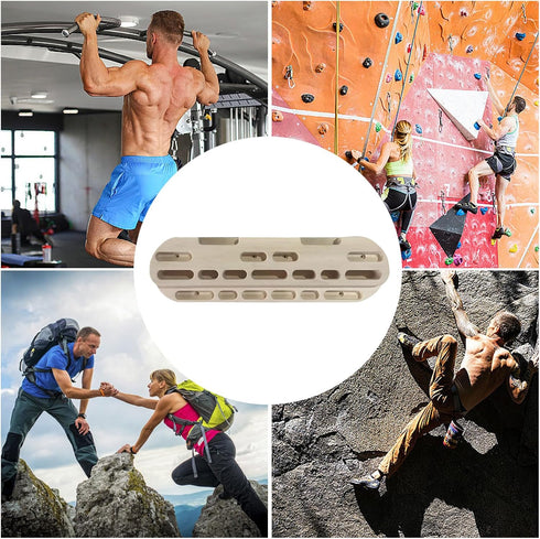 PUCHEN Climbing Board, Portable Rock Climbing Training Hangboard, Climbing Board for Doorway, Finger Grip Strengthener