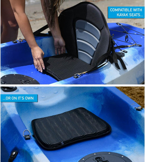 Hornet Watersports Kayak Seat Cushion, Ideal Accessories for Men and Women, Anti Slip Gel Seat Pad