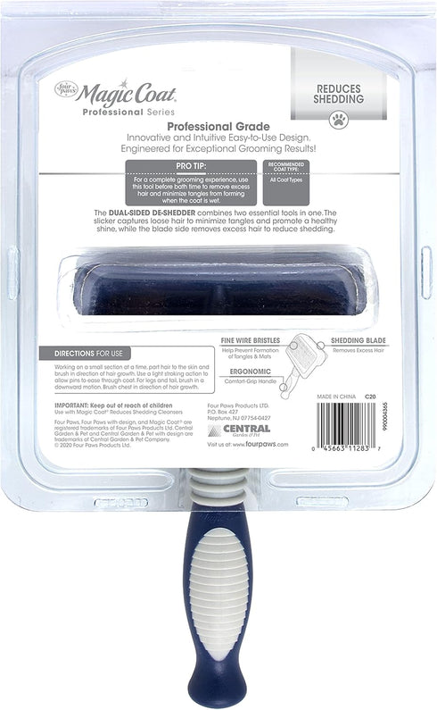 Four Paws Magic Coat Professional Grooming Brushes for Dogs & Cats, Trimmers, Nail Clippers & Brushes