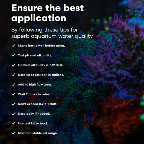 500 ml Brightwell Aquatics pH+ Alkalinity and pH Booster for Marine & Reef Aquariums Increases pH and KH Stability