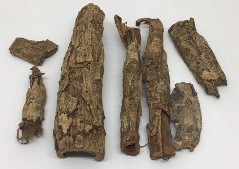 Awesome Aquatic Premium Catappa Indian Almond Bark Rolls & Pieces, 50 G, Natural Habitat Tannin Producing for Shrimp &